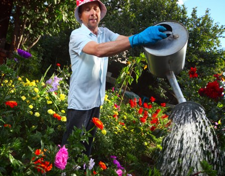 Landscape gardeners working in Palmers Green